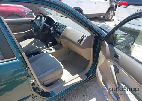 2001 Honda Civic Lx from USA, damaged, VIN 2HGES16561H530495